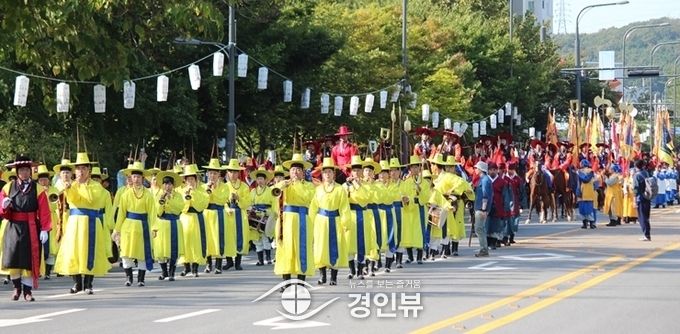 정조대왕 능행차 모습