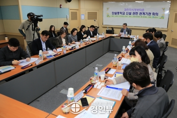 과천시, ‘과천지정타 내 단설중학교 신설’ 관계기관 참여 회의 개최…해결방안 마련에 적극 나서