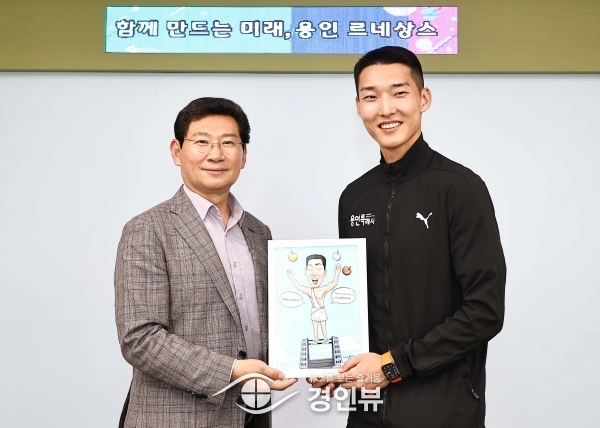 ‘스마일 점퍼’ 높이뛰기 우상혁 선수“용인시민 성원 보답 위해 좋은 모습 보여드리겠다”