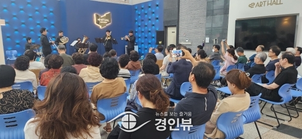 수원시립교향악단, 디지털 엠파이어Ⅱ 찾아가 ‘런치 음악회’