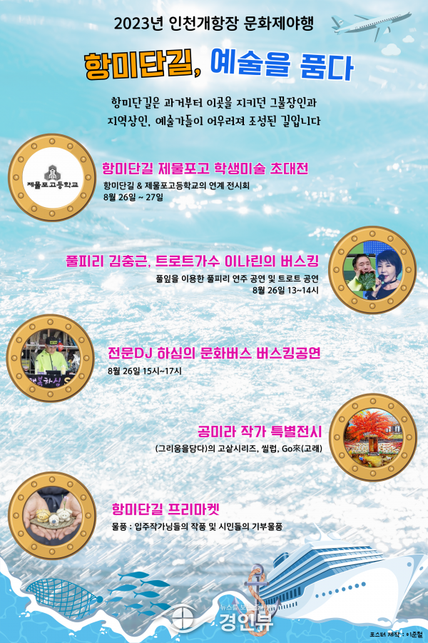 도심 속 항구거리, 항미단길을 아시나요?