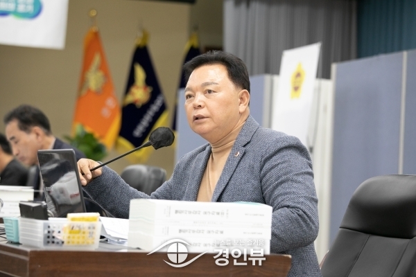 이기환 경기도의원, 소방관의 적극적 활동 위한 법적 지원 필요