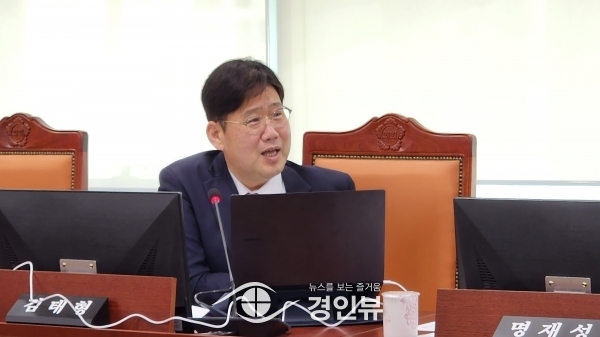 김태형 의원, “도민들이 안전하게 먹는 물 공급받을 수 있도록 철저한 관리·감독” 강조