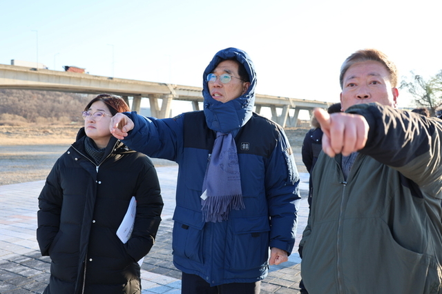 김주영 국회의원 김포 한강 하구 개방위한 현장 점검