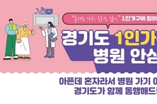 경기도 1인가구 누구나 이용하는 병원안심동행. 이용건수 1만 건 넘어