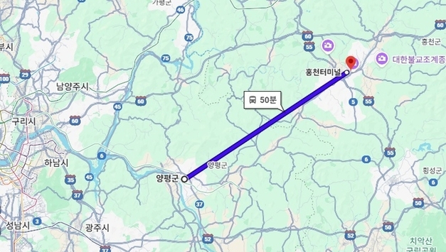 경기 동부권 숙원사업 ‘용문~홍천 광역철도’ 예비타당성조사 통과