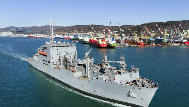 HD현대중공업, 미 해군 군수지원함 MRO 추가 수주