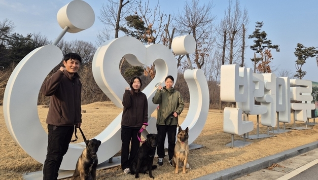 은퇴군견 3마리, 반려마루 여주에서 2회차 견생 준비