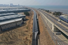 경기환경에너지진흥원, 태양광 그늘 아래 달리는 자전거길…‘경기 햇빛 자전거길 1호’ 준공