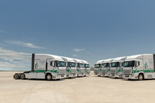 현대차 엑시언트 수소전기트럭, 우루과이 친환경 물류 구축 프로젝트 투입