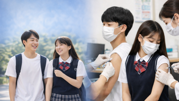 경기도교육청 전국 최초 중고생 예방접종 지원