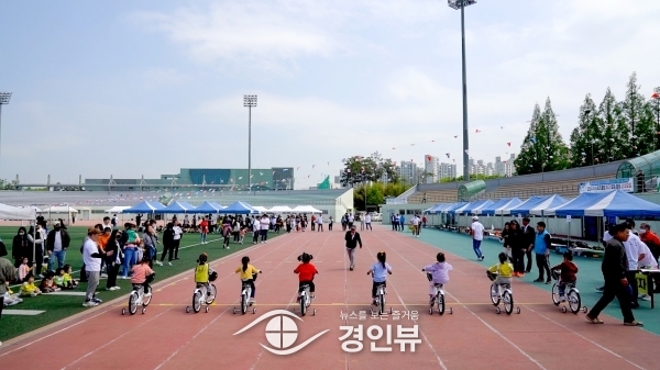 오산시, 제35회 어린이 자전거 달리기 대회 개최