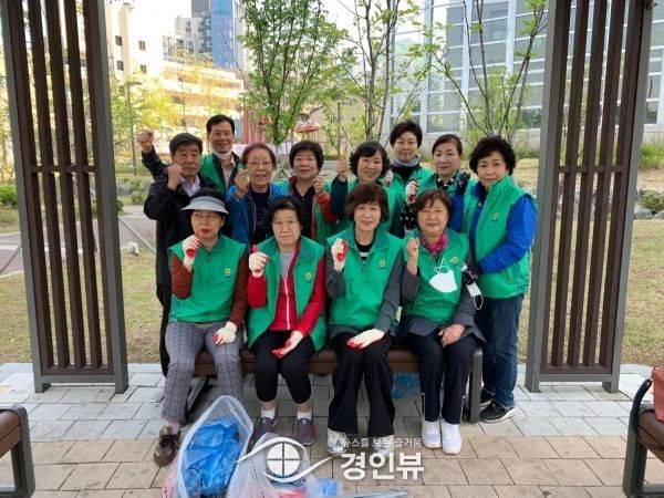 의왕시 오전동 새마을부녀회, 아란공원 환경정화 활동