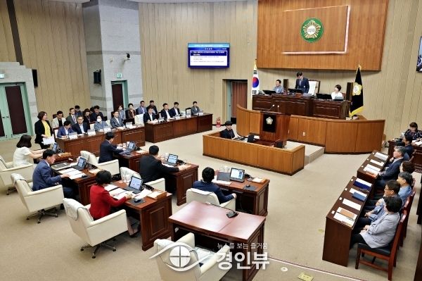 의왕시의회, 제294회 제1차 정례회 개회